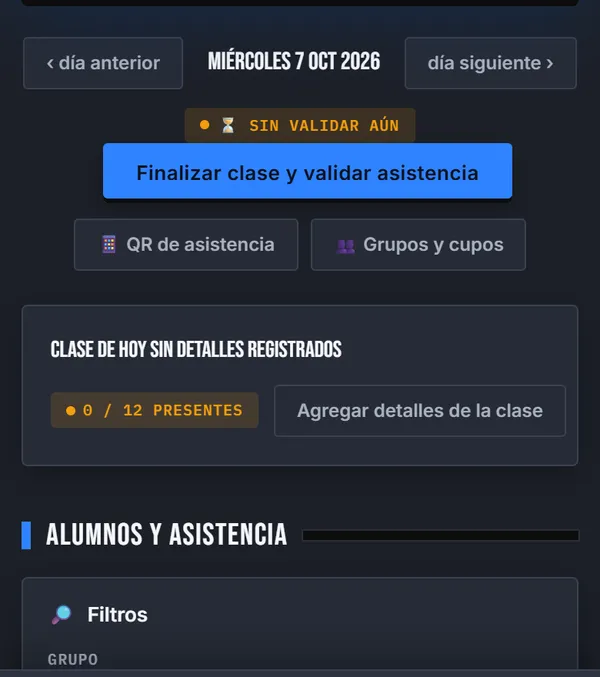 Asistencia en segundos